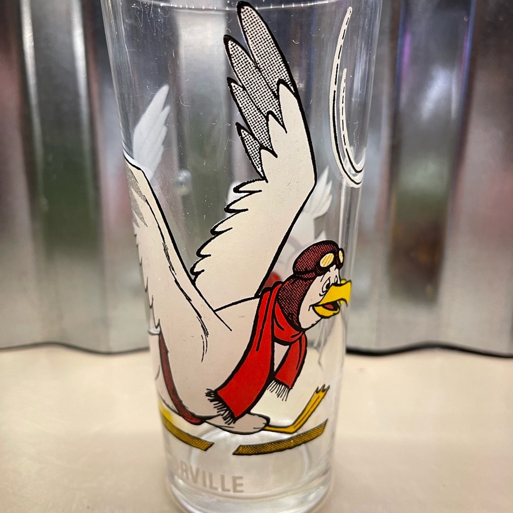 Orville Pepsi glass from 1978